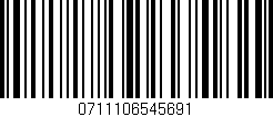 Código de barras (EAN, GTIN, SKU, ISBN): '0711106545691'