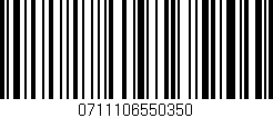 Código de barras (EAN, GTIN, SKU, ISBN): '0711106550350'