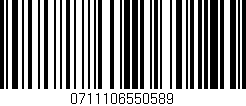 Código de barras (EAN, GTIN, SKU, ISBN): '0711106550589'