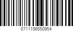 Código de barras (EAN, GTIN, SKU, ISBN): '0711106550954'