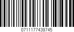 Código de barras (EAN, GTIN, SKU, ISBN): '0711177439745'