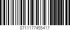 Código de barras (EAN, GTIN, SKU, ISBN): '0711177455417'