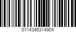 Código de barras (EAN, GTIN, SKU, ISBN): '0714346314904'