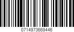 Código de barras (EAN, GTIN, SKU, ISBN): '0714973669446'
