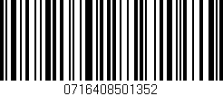 Código de barras (EAN, GTIN, SKU, ISBN): '0716408501352'