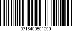 Código de barras (EAN, GTIN, SKU, ISBN): '0716408501390'