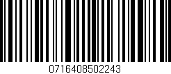 Código de barras (EAN, GTIN, SKU, ISBN): '0716408502243'