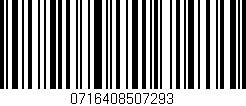 Código de barras (EAN, GTIN, SKU, ISBN): '0716408507293'