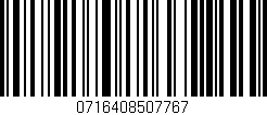 Código de barras (EAN, GTIN, SKU, ISBN): '0716408507767'