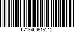 Código de barras (EAN, GTIN, SKU, ISBN): '0716408515212'