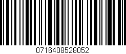 Código de barras (EAN, GTIN, SKU, ISBN): '0716408528052'