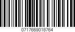 Código de barras (EAN, GTIN, SKU, ISBN): '0717669018764'