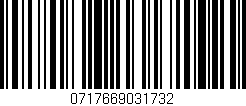 Código de barras (EAN, GTIN, SKU, ISBN): '0717669031732'