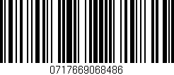 Código de barras (EAN, GTIN, SKU, ISBN): '0717669068486'