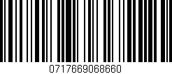 Código de barras (EAN, GTIN, SKU, ISBN): '0717669068660'
