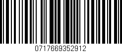 Código de barras (EAN, GTIN, SKU, ISBN): '0717669352912'