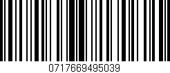 Código de barras (EAN, GTIN, SKU, ISBN): '0717669495039'