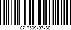 Código de barras (EAN, GTIN, SKU, ISBN): '0717669497460'