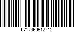Código de barras (EAN, GTIN, SKU, ISBN): '0717669512712'