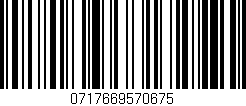 Código de barras (EAN, GTIN, SKU, ISBN): '0717669570675'