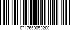 Código de barras (EAN, GTIN, SKU, ISBN): '0717669853280'