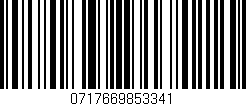 Código de barras (EAN, GTIN, SKU, ISBN): '0717669853341'
