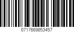 Código de barras (EAN, GTIN, SKU, ISBN): '0717669853457'