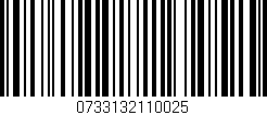 Código de barras (EAN, GTIN, SKU, ISBN): '0733132110025'
