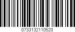 Código de barras (EAN, GTIN, SKU, ISBN): '0733132110520'