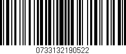 Código de barras (EAN, GTIN, SKU, ISBN): '0733132190522'