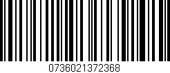 Código de barras (EAN, GTIN, SKU, ISBN): '0736021372368'