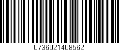 Código de barras (EAN, GTIN, SKU, ISBN): '0736021408562'