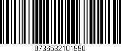 Código de barras (EAN, GTIN, SKU, ISBN): '0736532101990'