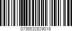 Código de barras (EAN, GTIN, SKU, ISBN): '0736532829016'