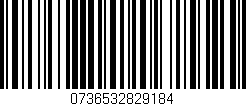 Código de barras (EAN, GTIN, SKU, ISBN): '0736532829184'