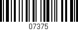 Código de barras (EAN, GTIN, SKU, ISBN): '07375'