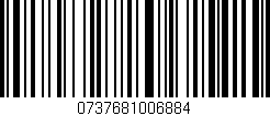 Código de barras (EAN, GTIN, SKU, ISBN): '0737681006884'