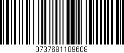 Código de barras (EAN, GTIN, SKU, ISBN): '0737681109608'