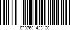 Código de barras (EAN, GTIN, SKU, ISBN): '0737681420130'