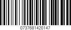 Código de barras (EAN, GTIN, SKU, ISBN): '0737681420147'