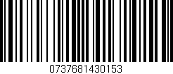 Código de barras (EAN, GTIN, SKU, ISBN): '0737681430153'