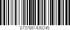 Código de barras (EAN, GTIN, SKU, ISBN): '0737681430245'