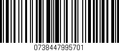 Código de barras (EAN, GTIN, SKU, ISBN): '0738447995701'