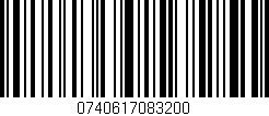 Código de barras (EAN, GTIN, SKU, ISBN): '0740617083200'