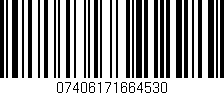 Código de barras (EAN, GTIN, SKU, ISBN): '07406171664530'