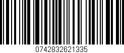 Código de barras (EAN, GTIN, SKU, ISBN): '0742832621335'