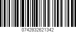 Código de barras (EAN, GTIN, SKU, ISBN): '0742832621342'
