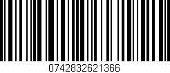 Código de barras (EAN, GTIN, SKU, ISBN): '0742832621366'