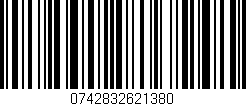 Código de barras (EAN, GTIN, SKU, ISBN): '0742832621380'