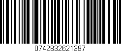 Código de barras (EAN, GTIN, SKU, ISBN): '0742832621397'